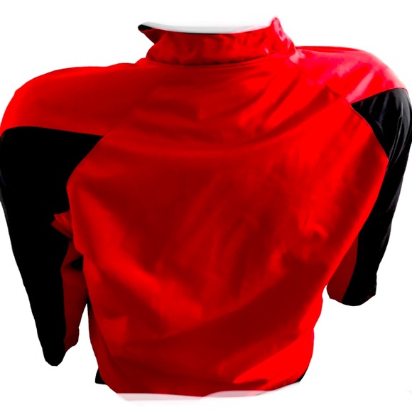Ladies Champion Sports Jacket Red & Black size M Athletic Wear full front Zipper - Picture 2 of 5